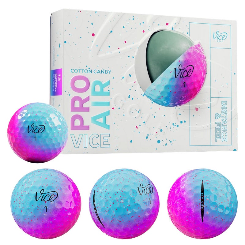 ヴァイスゴルフViceProAir1ダース全12球USA直輸入品並行輸入品USモデルゴルフゴルフボール