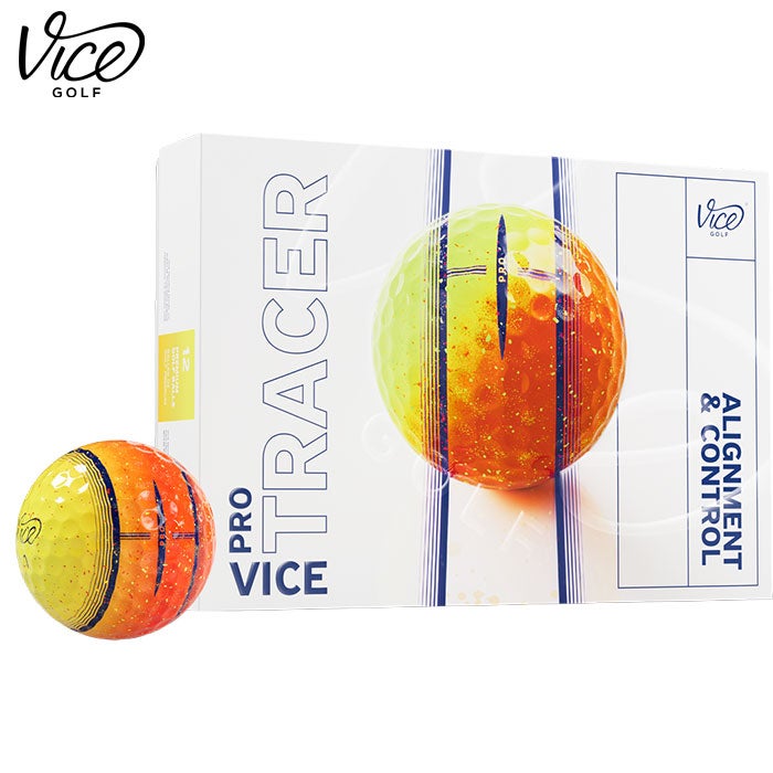 ヴァイスゴルフVicePro1ダース全12球USA直輸入品並行輸入品USモデルゴルフゴルフボール