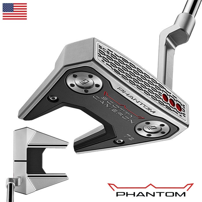 ゴルフパタースコッティキャメロンPhantom7.2パターメンズ右用SCOTTYCAMERON2026年モデルUSA直輸入品