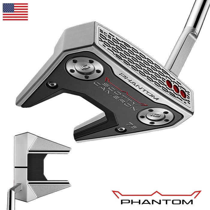 ゴルフパタースコッティキャメロンPhantom7.5パターメンズ右用SCOTTYCAMERON2026年モデルUSA直輸入品