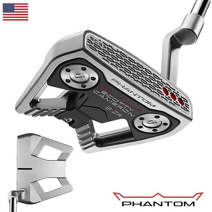 ゴルフパタースコッティキャメロンPhantom9.2Rパターメンズ右用SCOTTYCAMERON2026年モデルUSA直輸入品