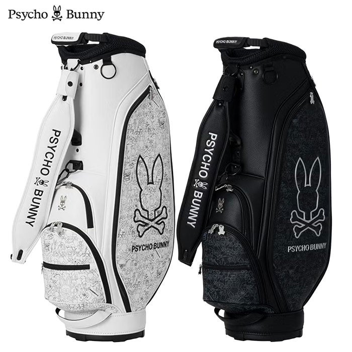 サイコバニーPsychoBunnyキャディバックゴルフバッグ2026年モデル日本正規品