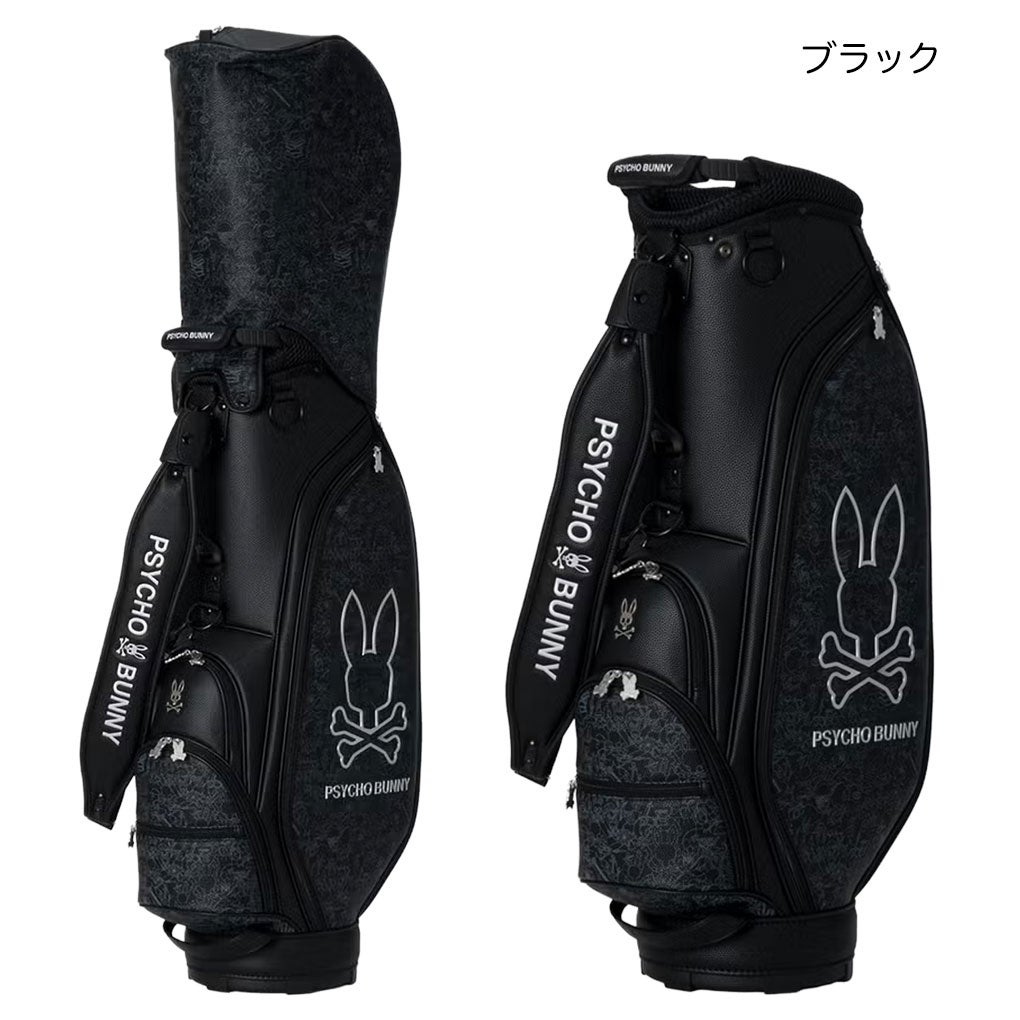 サイコバニーPsychoBunnyキャディバックゴルフバッグ2026年モデル日本正規品