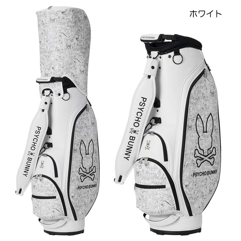 サイコバニーPsychoBunnyキャディバックゴルフバッグ2026年モデル日本正規品
