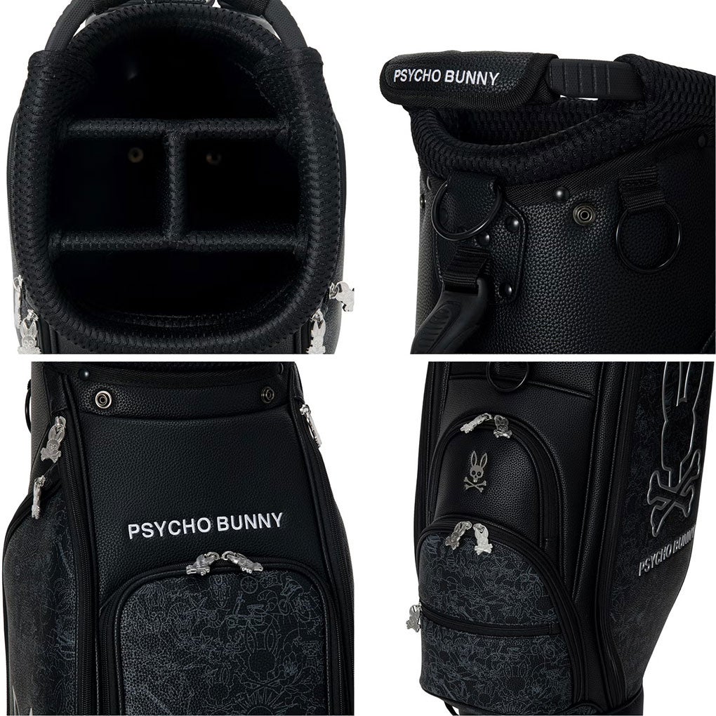 サイコバニーPsychoBunnyキャディバックゴルフバッグ2026年モデル日本正規品