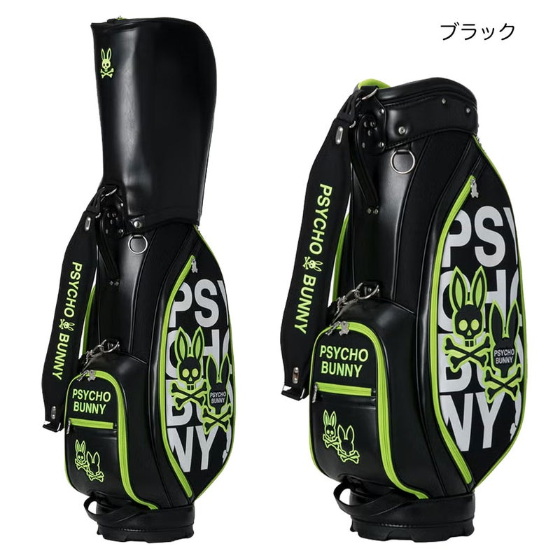 サイコバニーPsychoBunnyキャディバックゴルフバッグ2026年モデル日本正規品