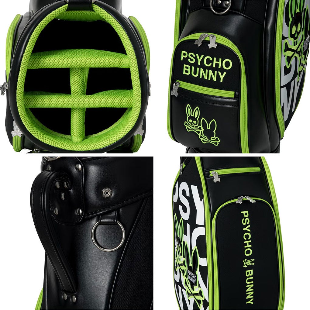 サイコバニーPsychoBunnyキャディバックゴルフバッグ2026年モデル日本正規品