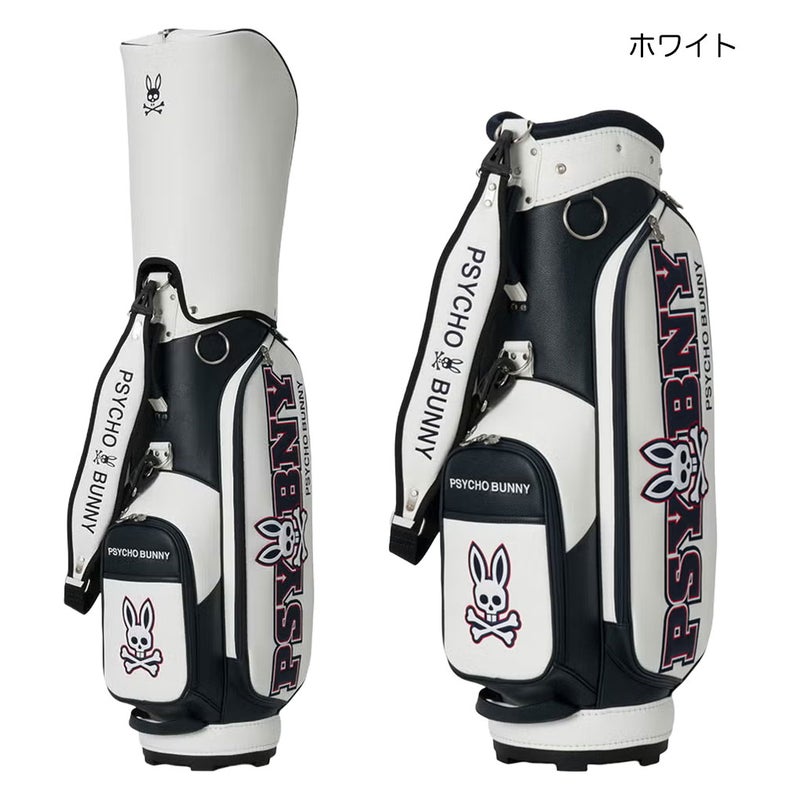 サイコバニーPsychoBunnyキャディバックゴルフバッグ2026年モデル日本正規品