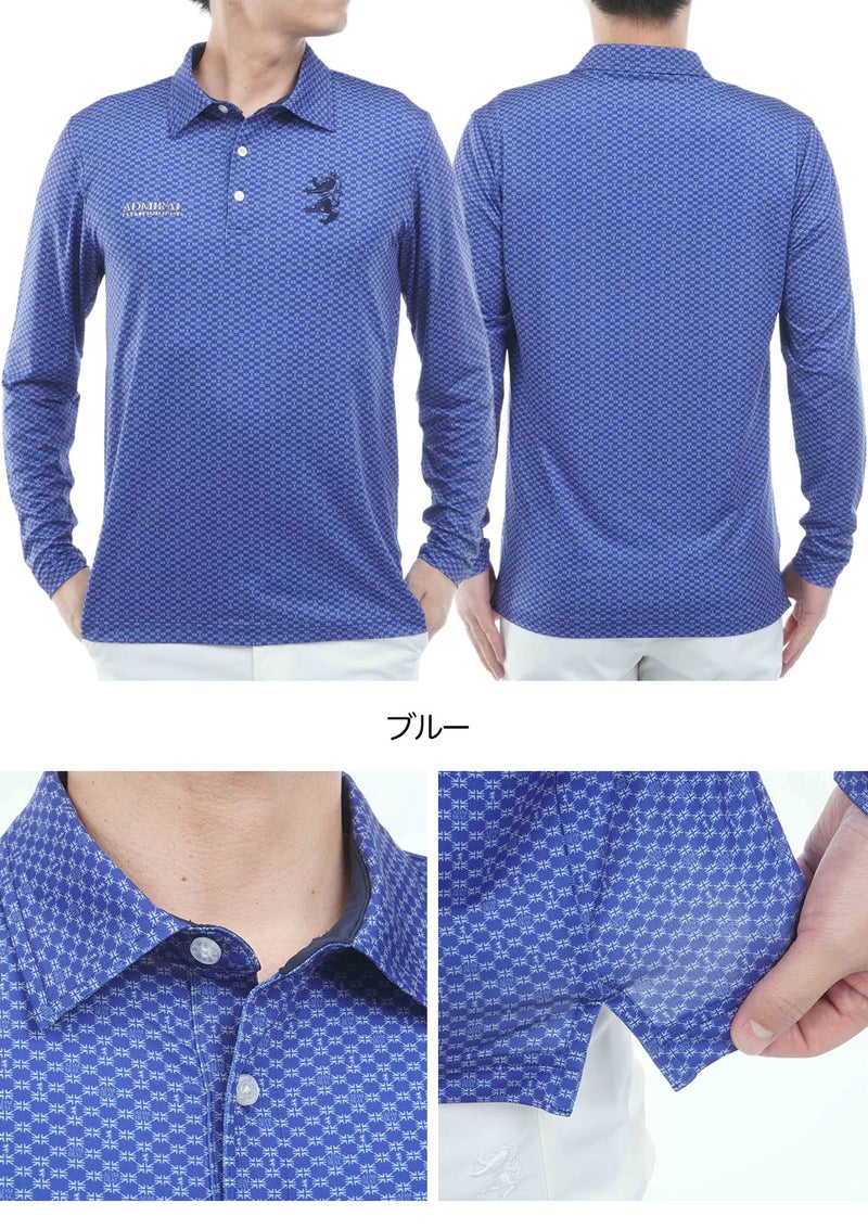 アドミラルAdmiralGolfシャツゴルフウェア2026秋冬モデル日本正規品