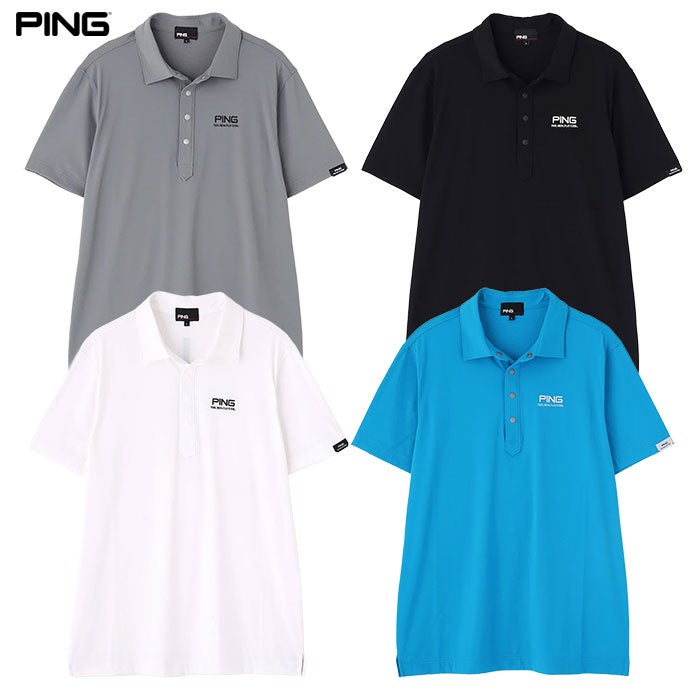 ピンPINGシャツメンズゴルフウェア2026秋冬モデル日本正規品