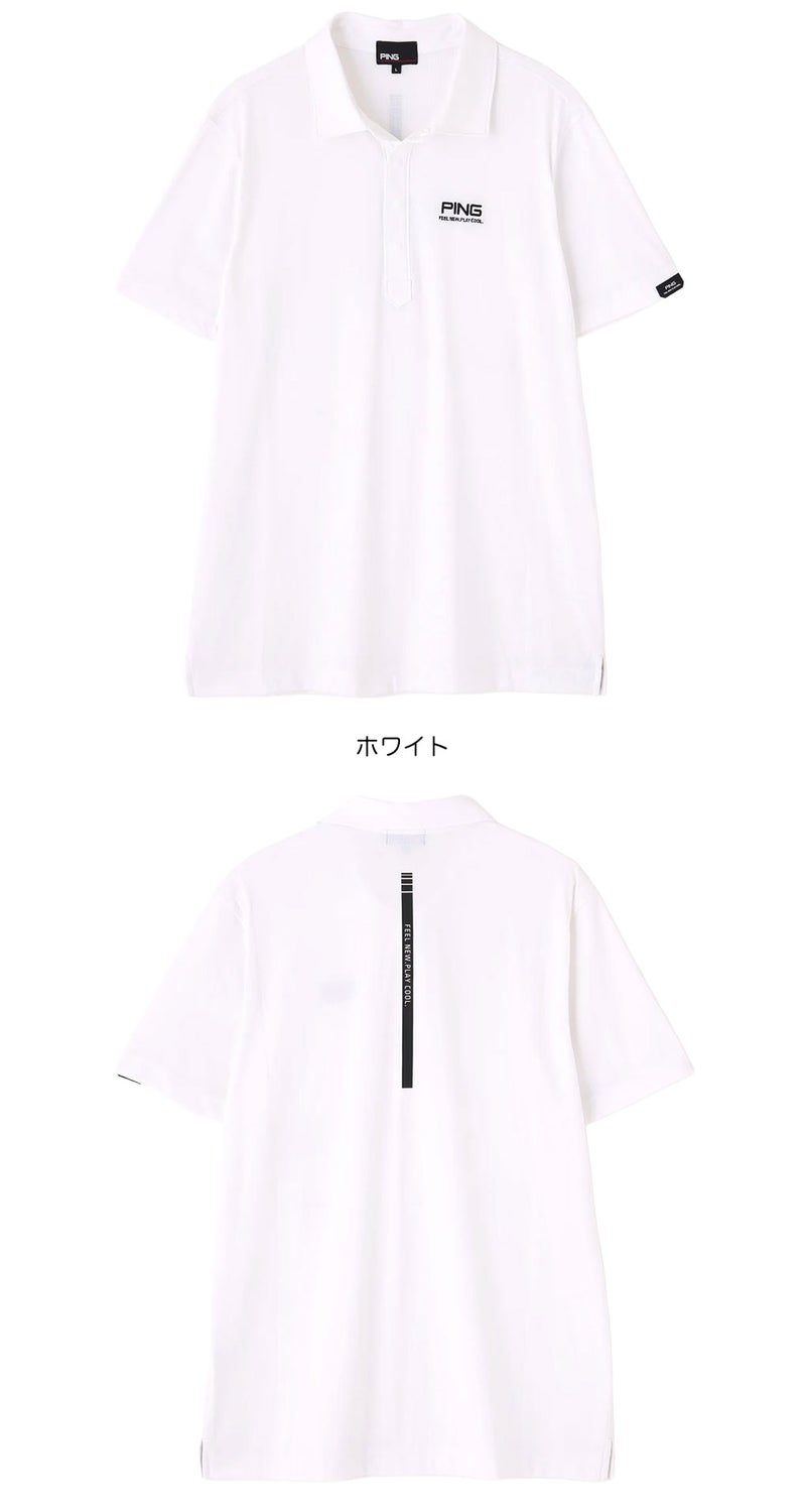 ピンPINGシャツメンズゴルフウェア2026秋冬モデル日本正規品