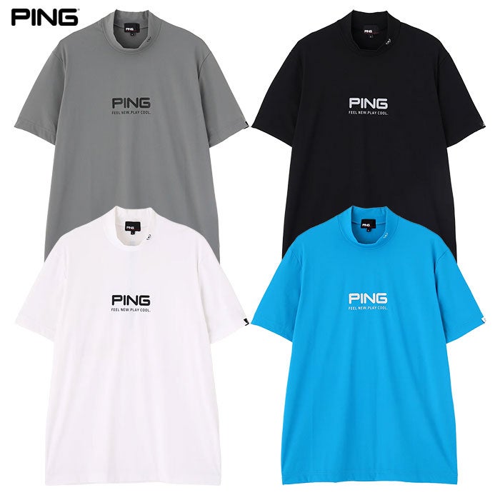 ピンPINGシャツメンズゴルフウェア2026秋冬モデル日本正規品