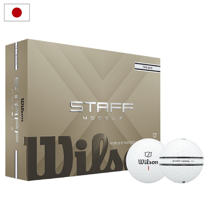 ウイルソンスタッフStaffModelX4ピースゴルフボール1ダース(12個入り)2026年モデルWilson日本正規品
