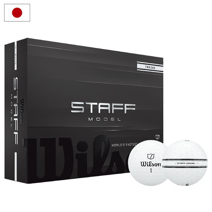 ウイルソンスタッフStaffModel4ピースゴルフボール1ダース(12個入り)2026年モデルWilson日本正規品