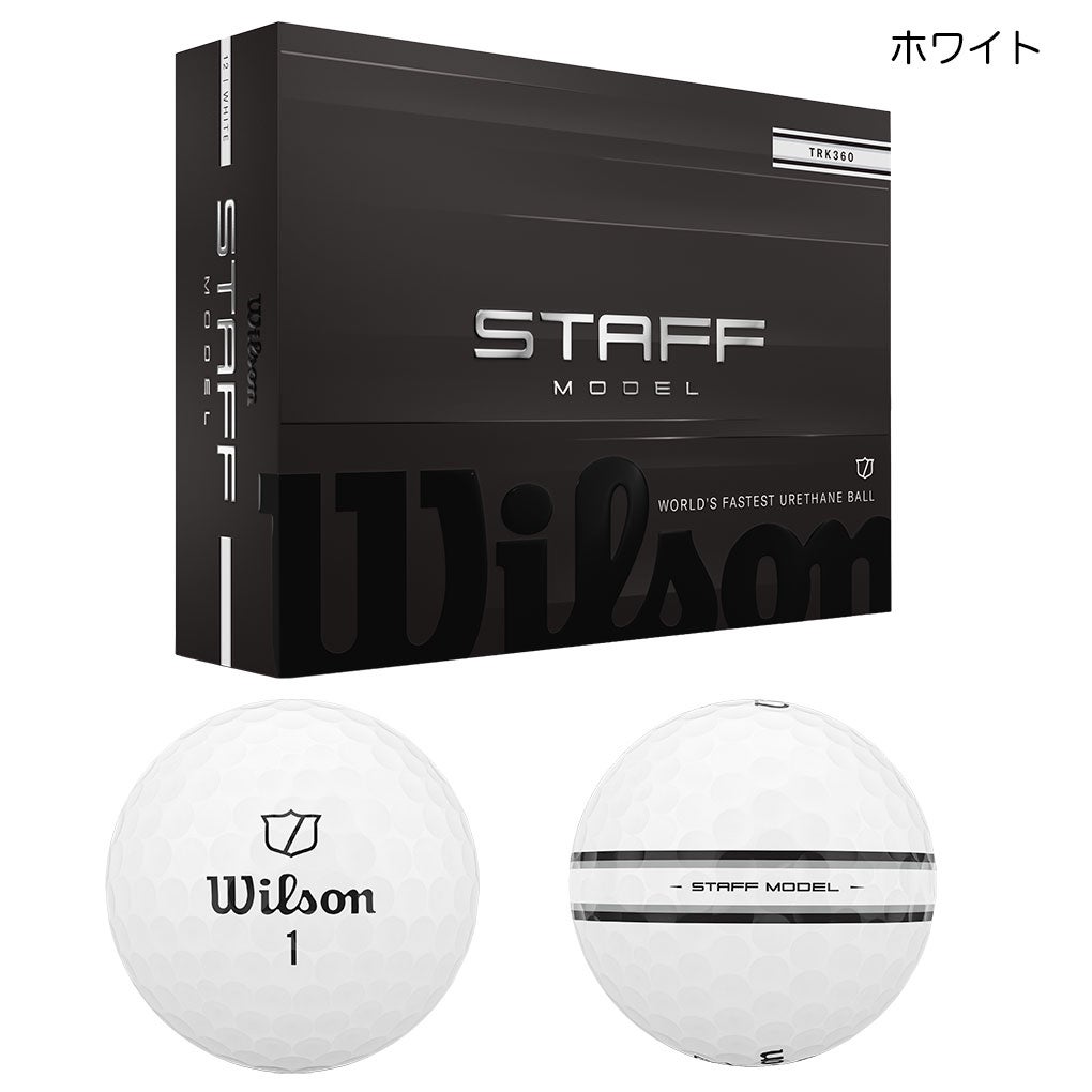ウイルソンスタッフStaffModel4ピースゴルフボール1ダース(12個入り)2026年モデルWilson日本正規品