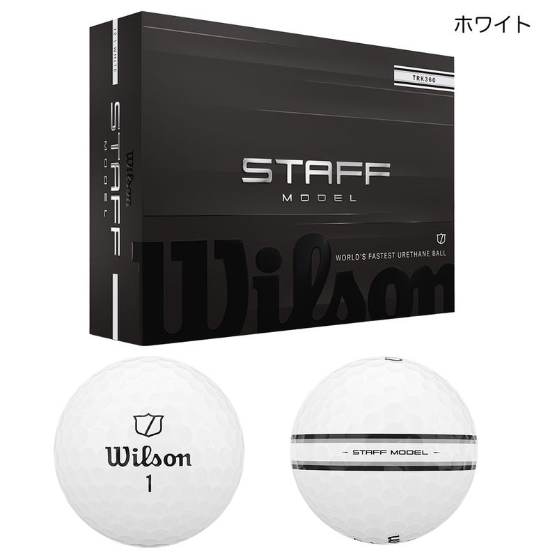 ウイルソンスタッフStaffModel4ピースゴルフボール1ダース(12個入り)2026年モデルWilson日本正規品