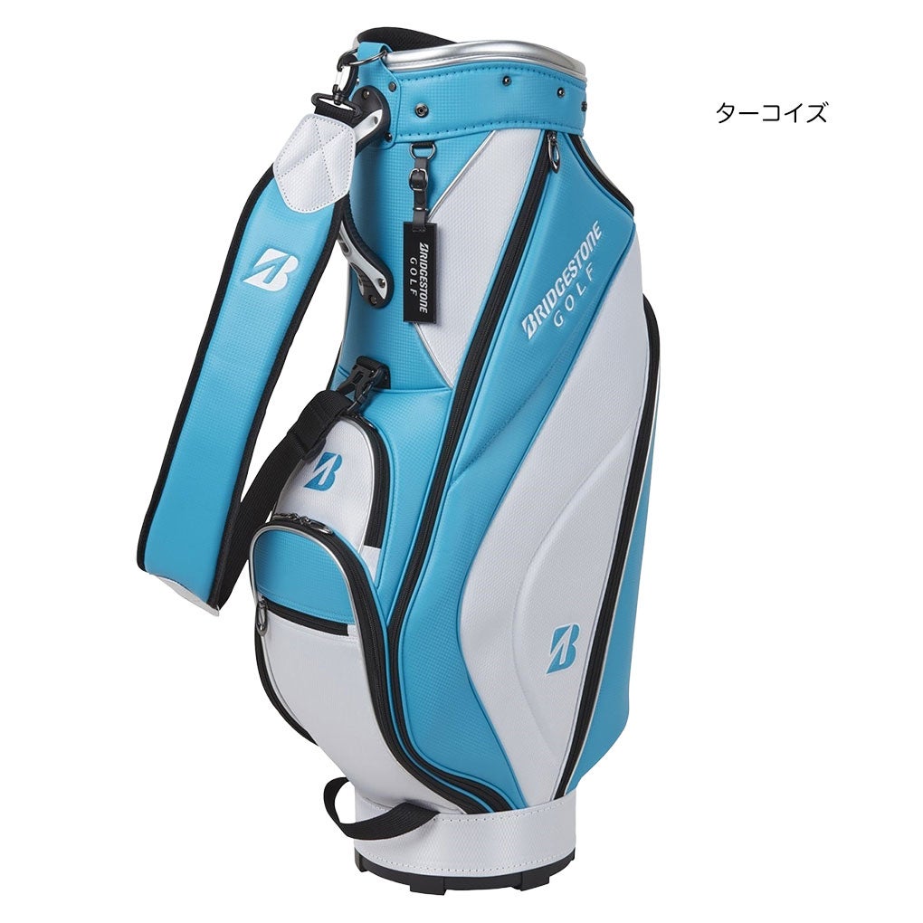 BSブリヂストンゴルフ軽量ベーシックモデルCBG422キャディバッグ9型5分割BRIDGESTONEGOLF日本正規品