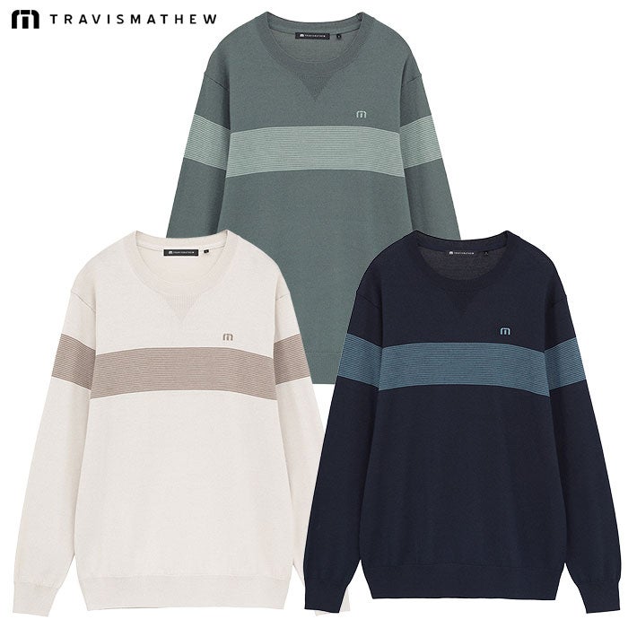 トラヴィスマシューセーターメンズゴルフウェアトップスTravisMathew2026秋冬モデル日本正規品