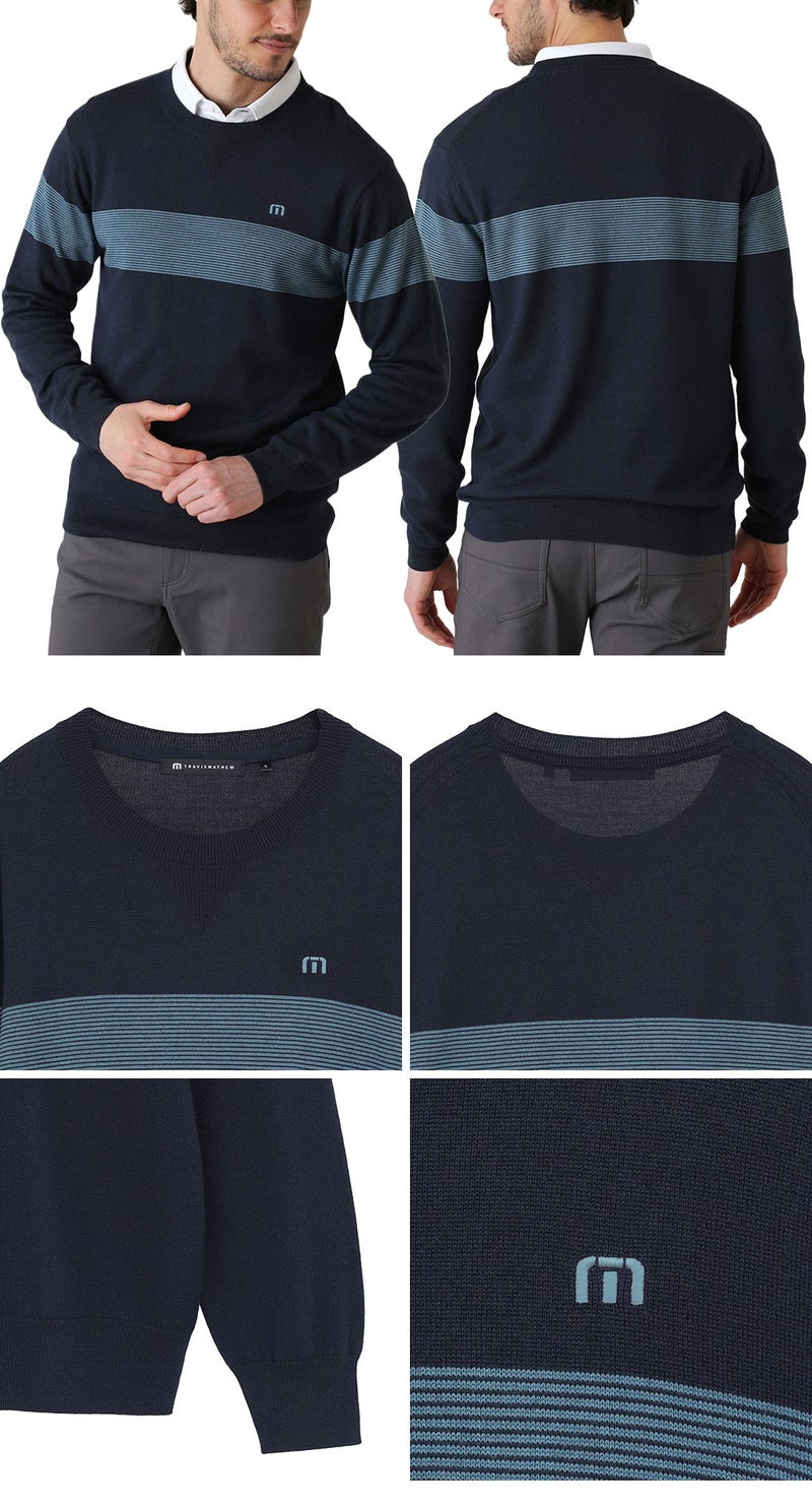 トラヴィスマシューセーターメンズゴルフウェアトップスTravisMathew2026秋冬モデル日本正規品