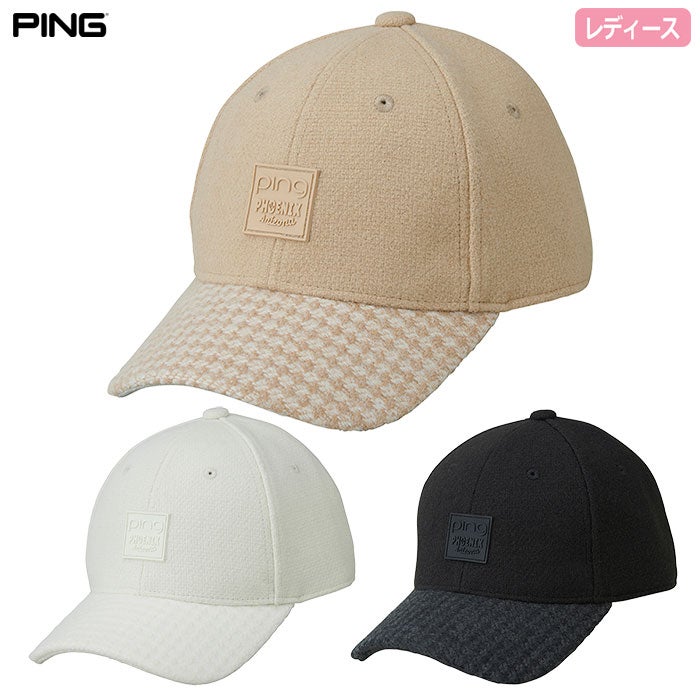 PINGピンキャップレディース帽子ゴルフキャップ2026秋冬モデル追加カラーモデル日本正規品
