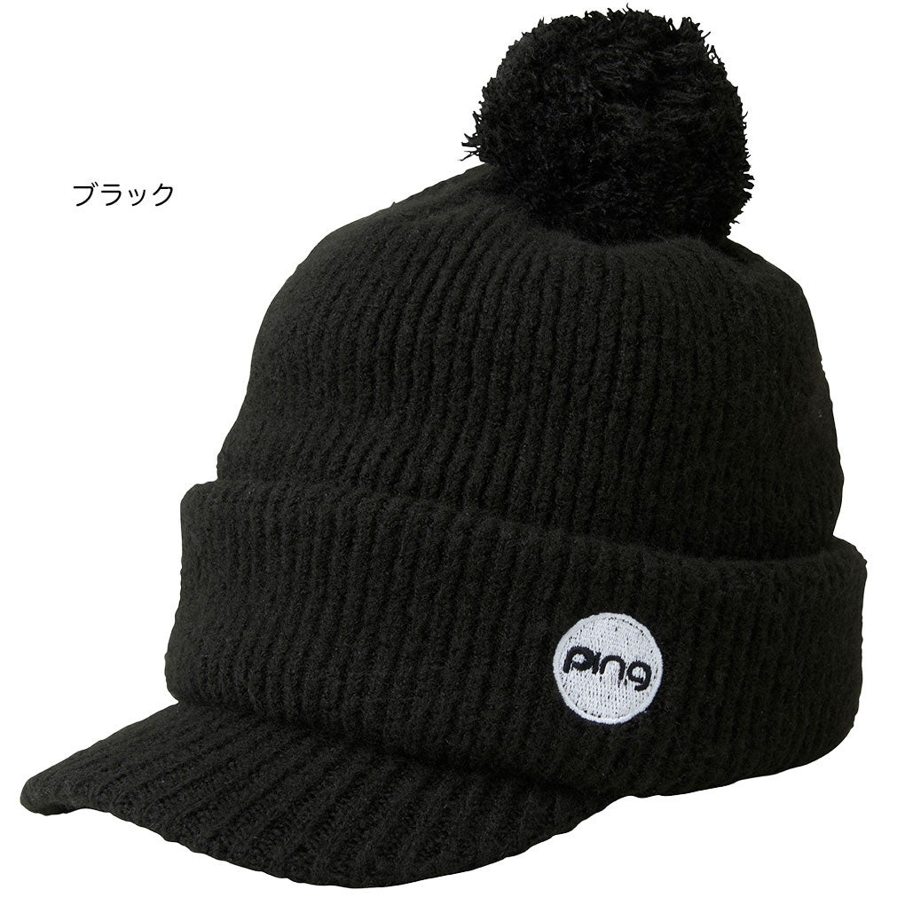PING ピン HW-L2608 ブリムニットキャップ レディース 帽子 ゴルフ