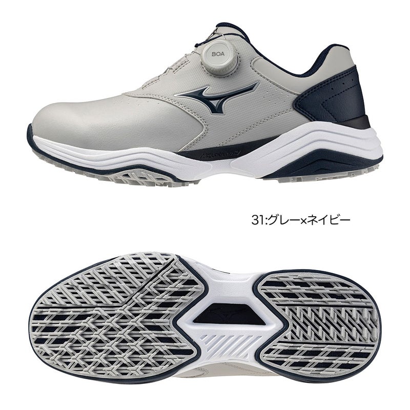 ミズノスパイクレスシューズメンズゴルフシューズmizuno日本正規品ューズメンズゴルフシューズ 靴mizuno日本正規品