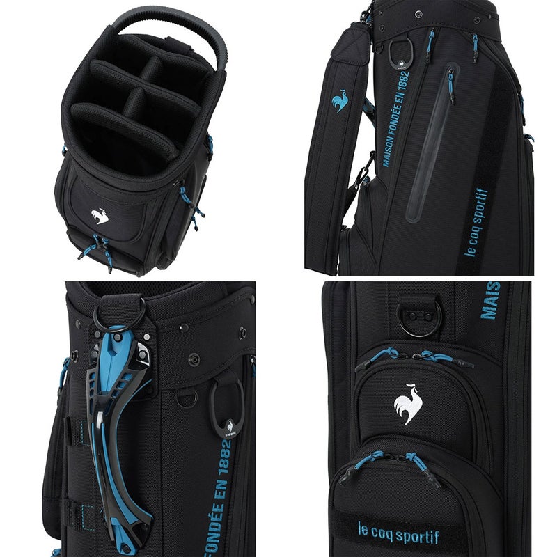 ルコックスポルティフキャディバッグ9.0型ゴルフlecoqsportifgolf日本正規品