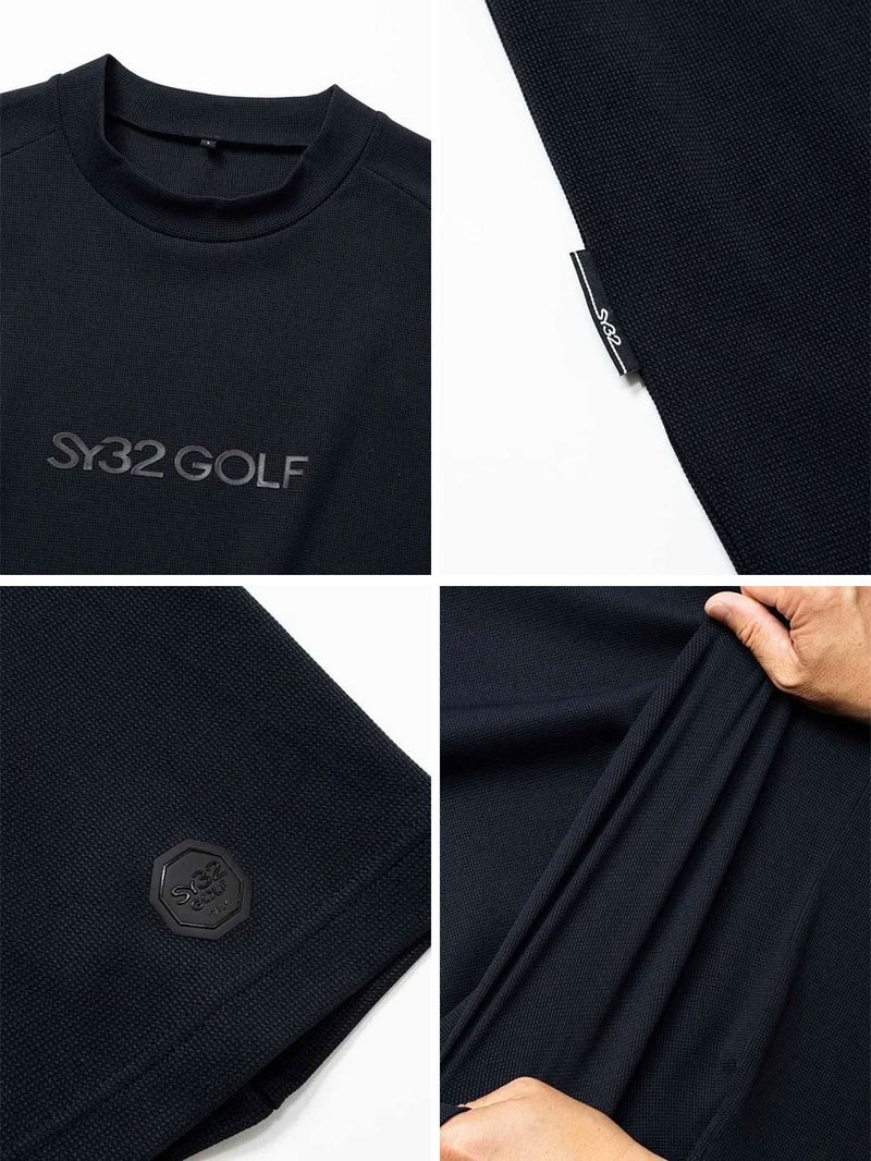 SY32GOLFシャツゴルフウェアメンズ日本正規品2026秋冬モデル