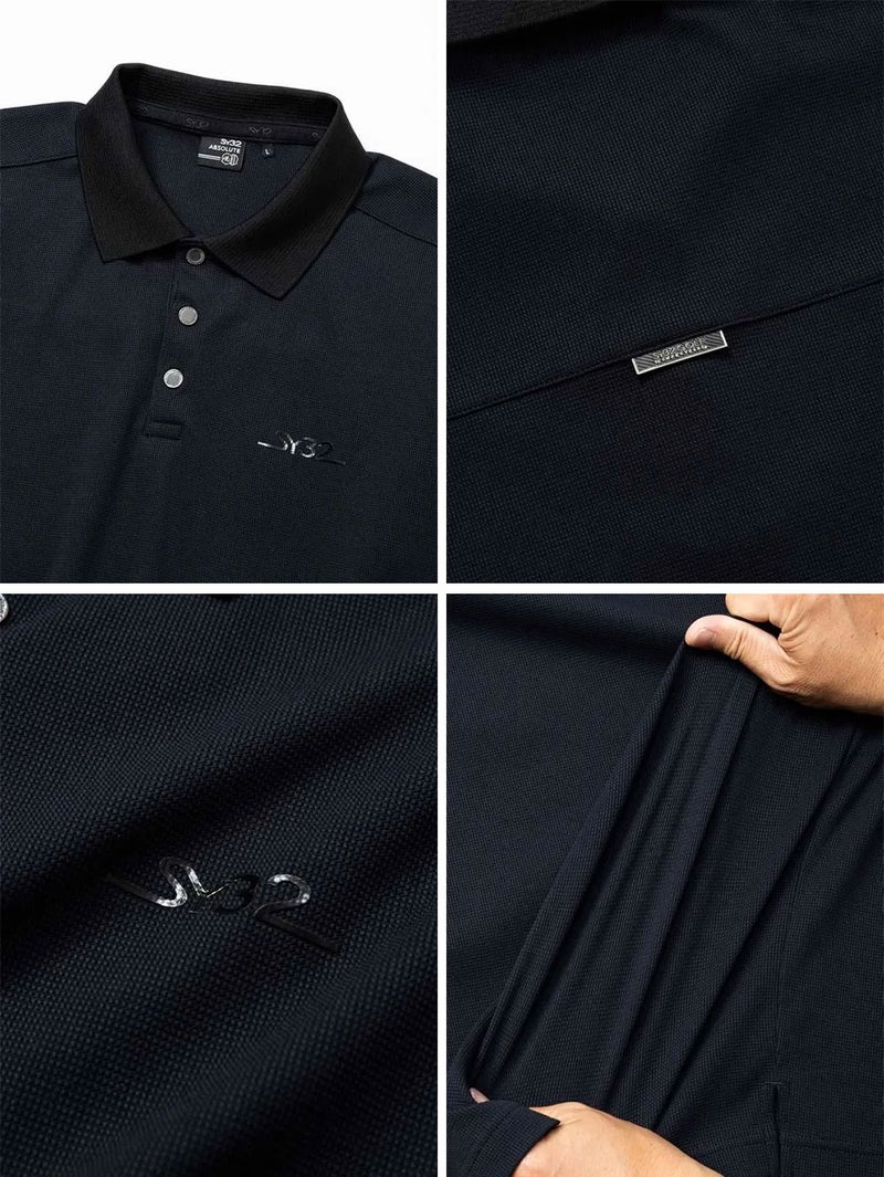 SY32GOLFシャツゴルフウェアメンズ日本正規品2026秋冬モデル