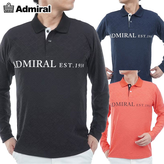 アドミラルAdmiralGolfシャツゴルフウェア2026秋冬モデル日本正規品