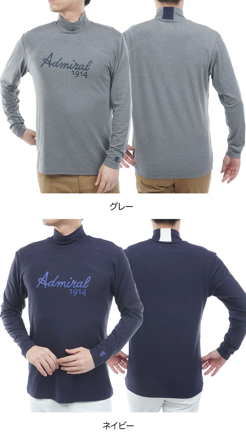 アドミラルAdmiralGolfシャツゴルフウェア2026秋冬モデル日本正規品