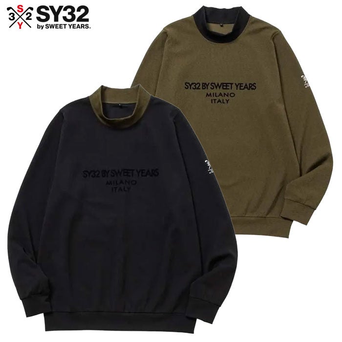 SY32GOLFシャツゴルフウェアメンズ日本正規品2026秋冬モデル