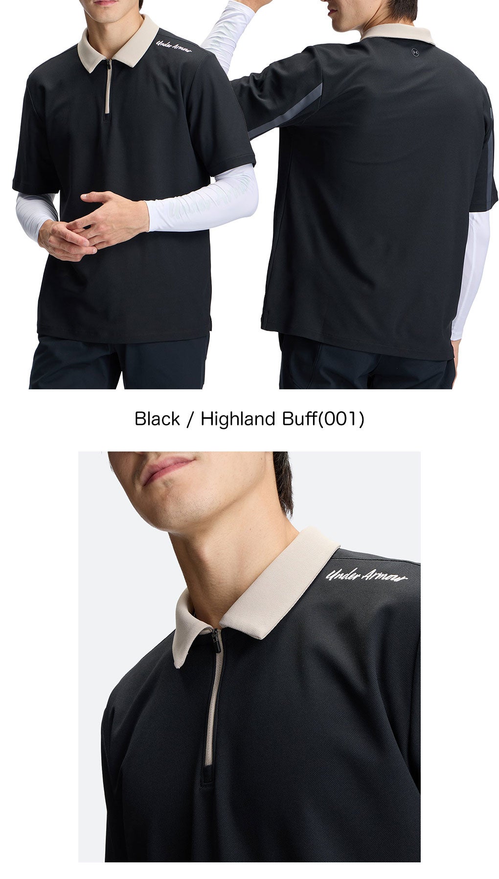 アンダーアーマシャツメンズゴルフウェアゴルフUNDERARMOUR日本正規品