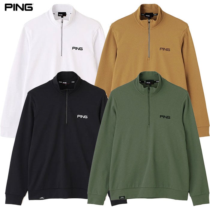 ピンPINGシャツメンズゴルフウェア2026秋冬モデル日本正規品