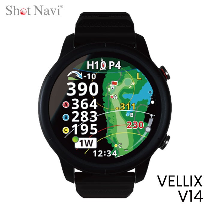 ショットナビVELLIXV14腕時計型GPSナビShotNavi2026年モデル日本正規品