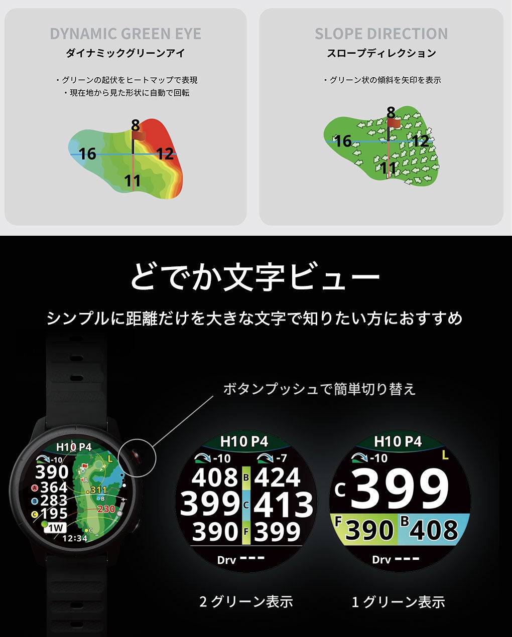 ショットナビVELLIXV14腕時計型GPSナビShotNavi2026年モデル日本正規品