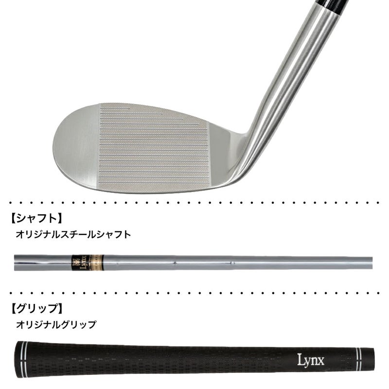 Lynxリンクススライドソールマスター56ウェッジゴルフクラブ日本正規品