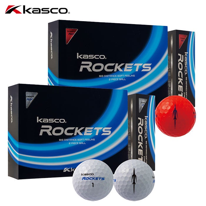 キャスコROCKETSゴルフボール12球入り2026年モデル日本正規品