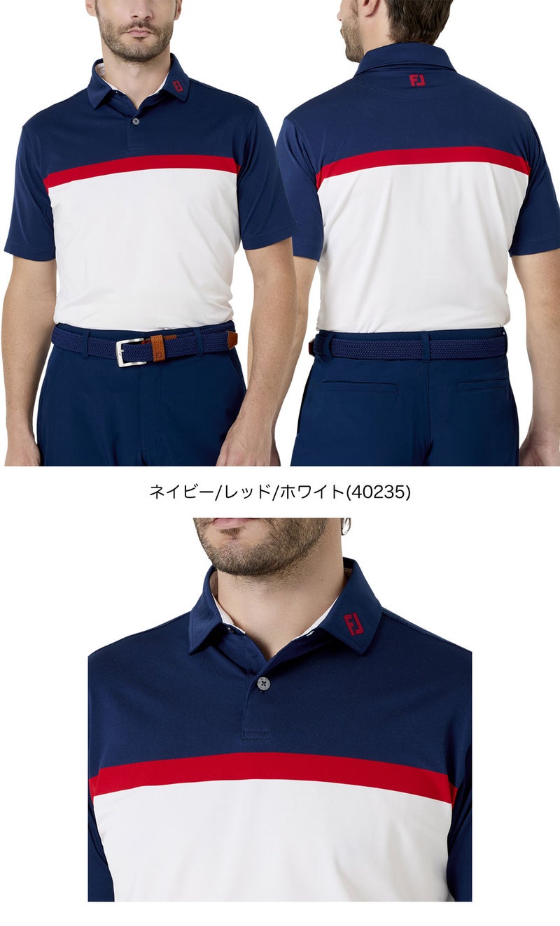 フットジョイシャツメンズゴルフウェアFOOTJOY2026春夏モデル日本正規品
