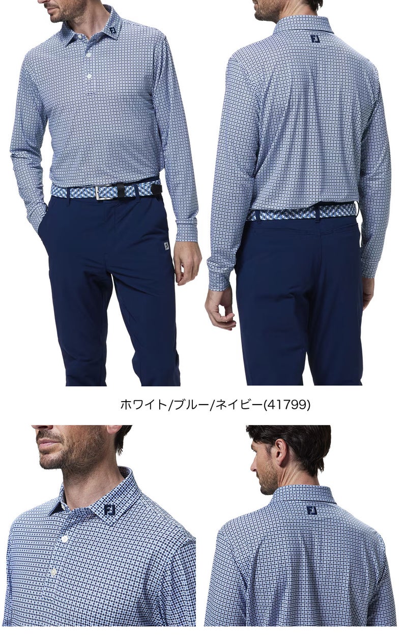 フットジョイシャツメンズゴルフウェアFOOTJOY2026秋冬モデル日本正規品