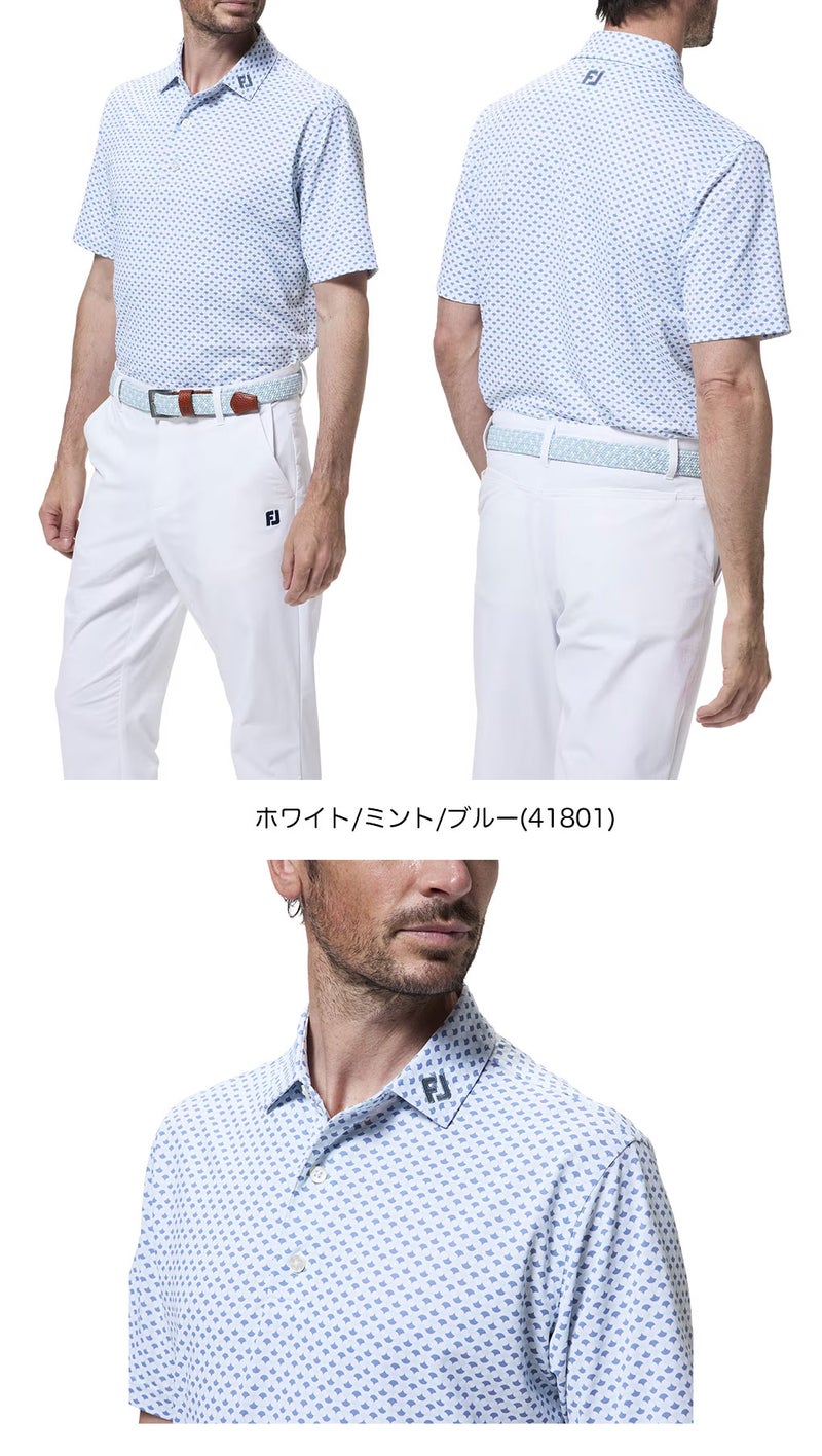 フットジョイシャツメンズゴルフウェアFOOTJOY2026秋冬モデル日本正規品