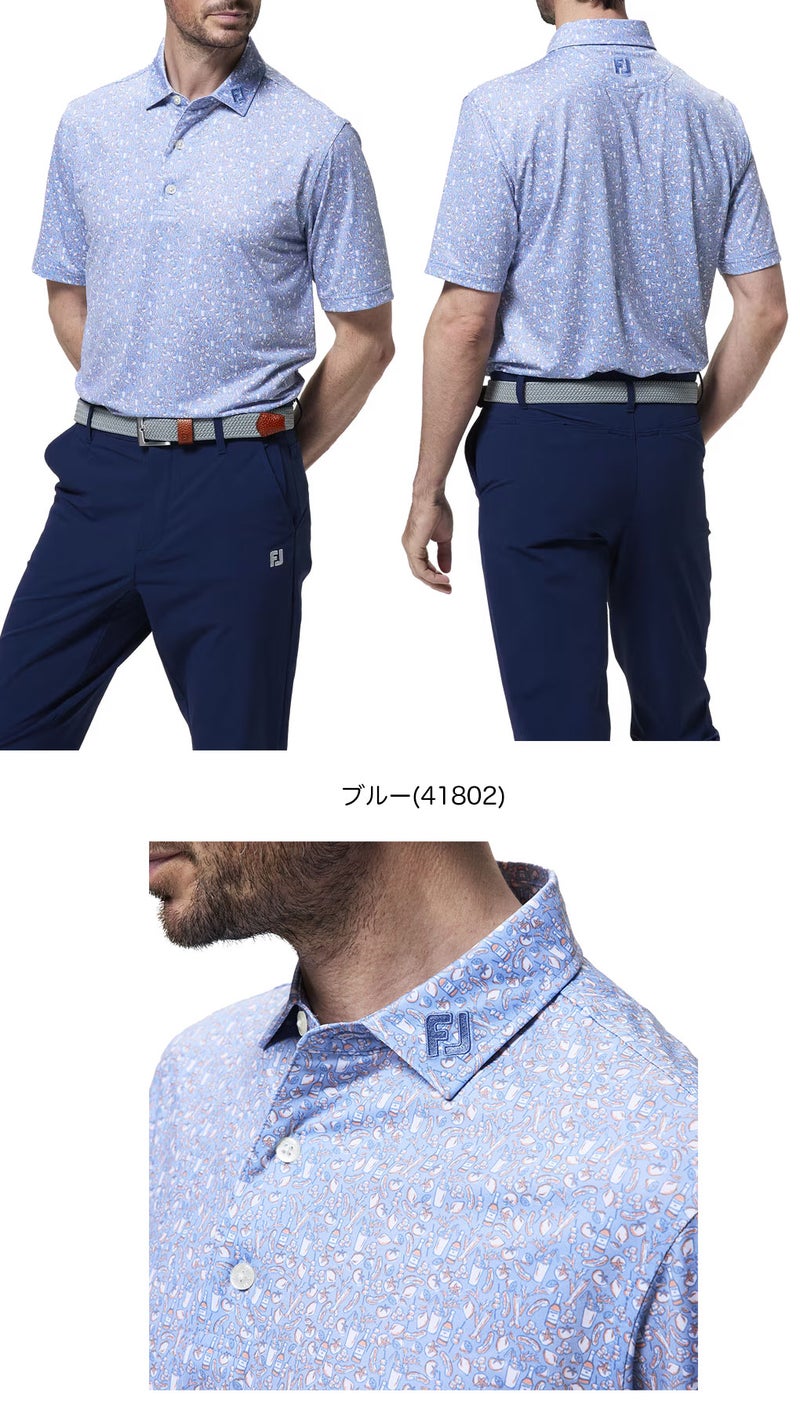 フットジョイシャツメンズゴルフウェアFOOTJOY2026秋冬モデル日本正規品