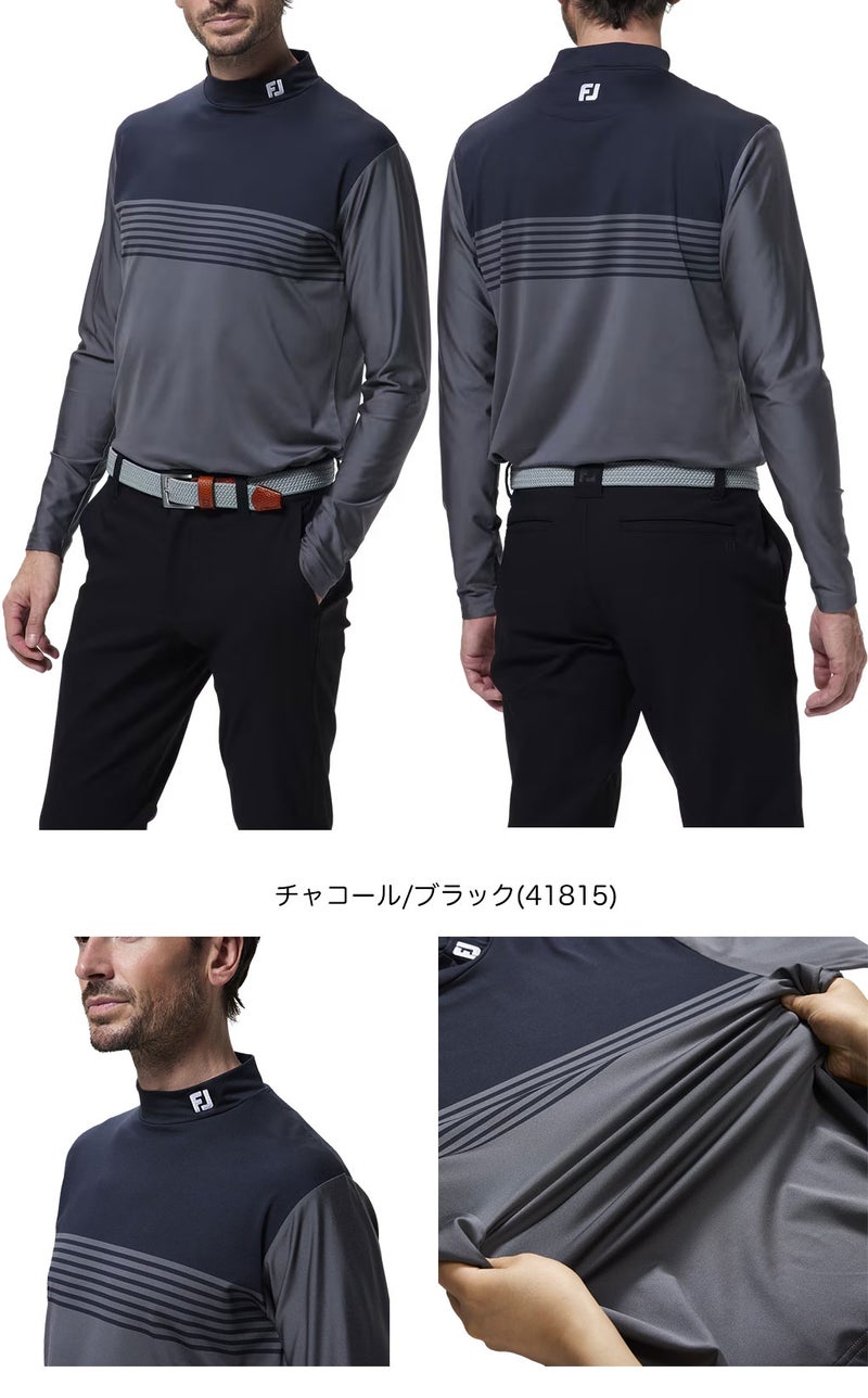 フットジョイシャツメンズゴルフウェアFOOTJOY2026秋冬モデル日本正規品