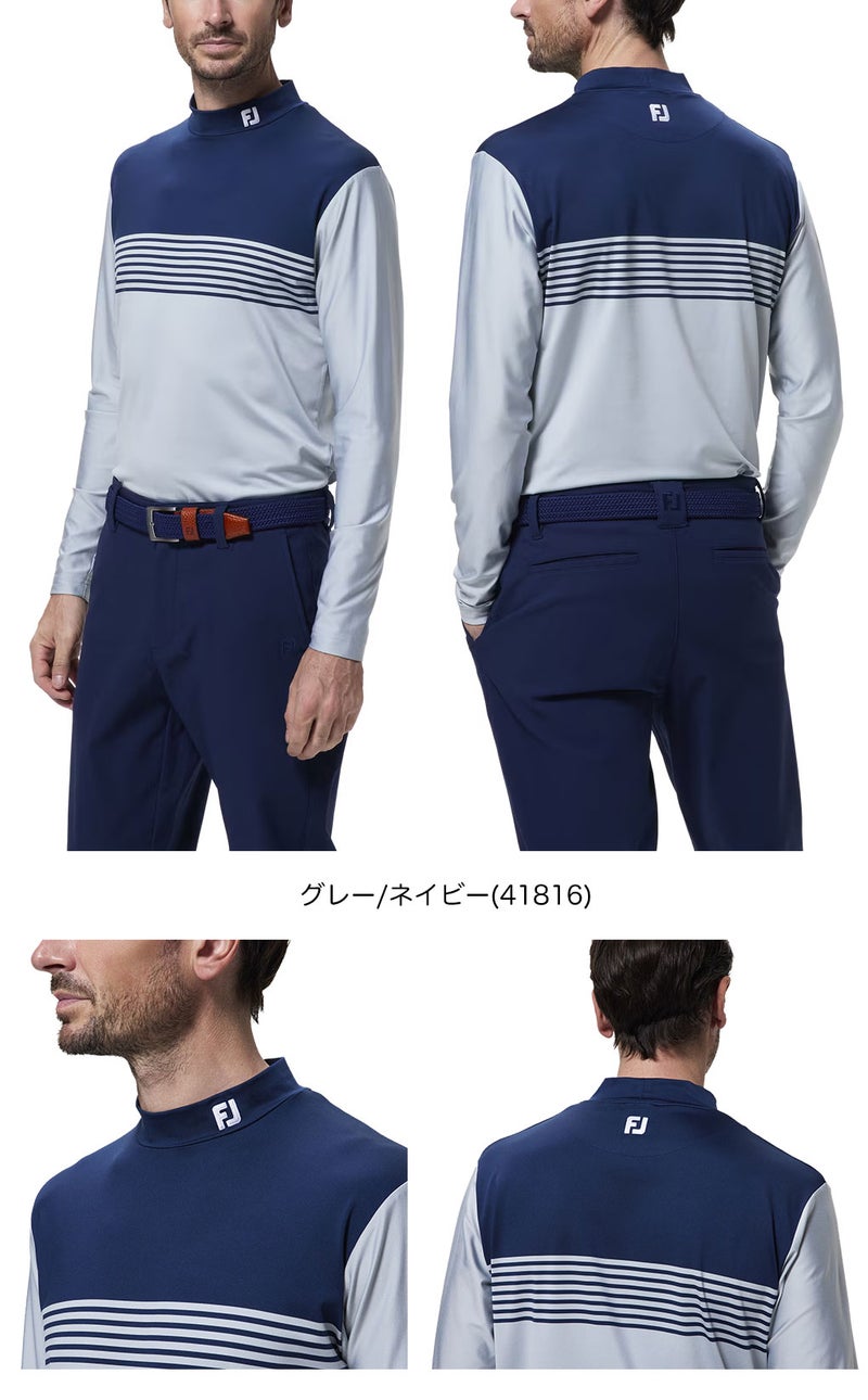 フットジョイシャツメンズゴルフウェアFOOTJOY2026秋冬モデル日本正規品
