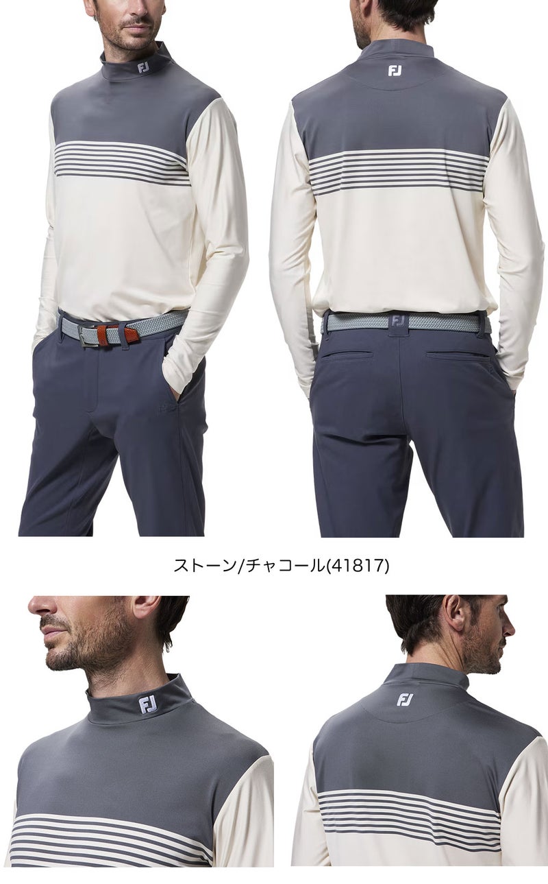 フットジョイシャツメンズゴルフウェアFOOTJOY2026秋冬モデル日本正規品